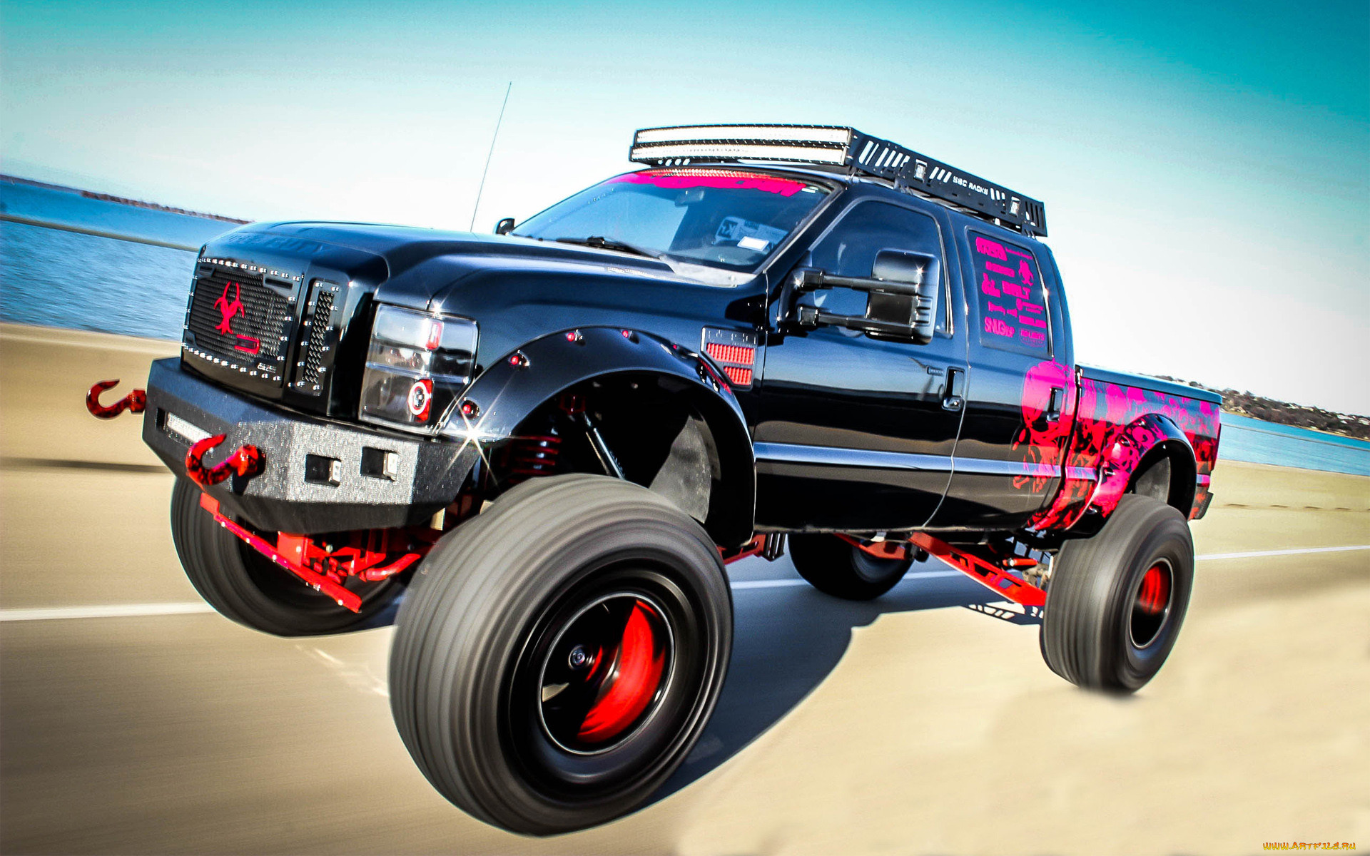 , custom pick-up, ford